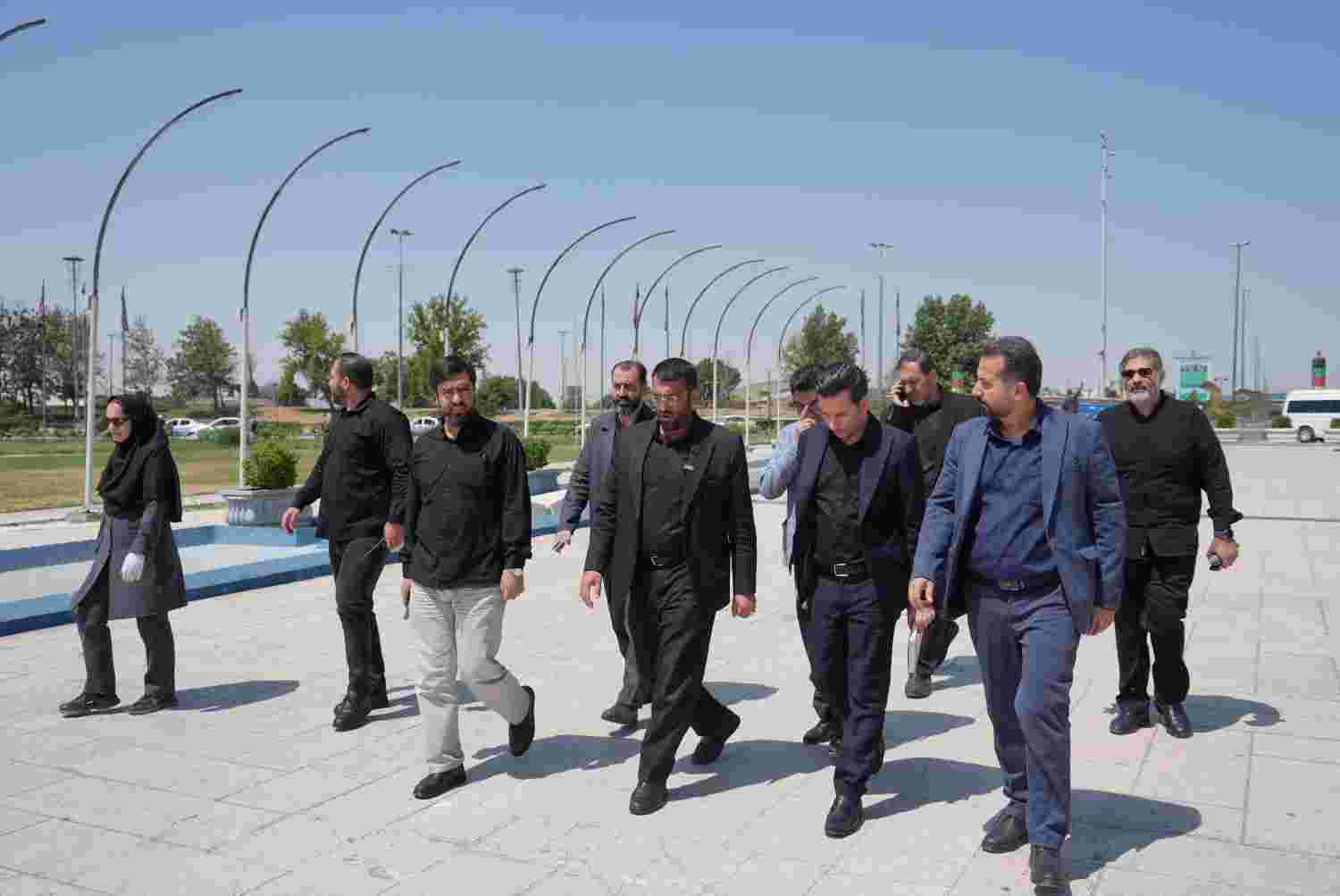 زیرساخت‌های منطقه ۹ جهت برگزاری مراسم تشییع پیکر مطهر آقای شهید ایران بررسی شد