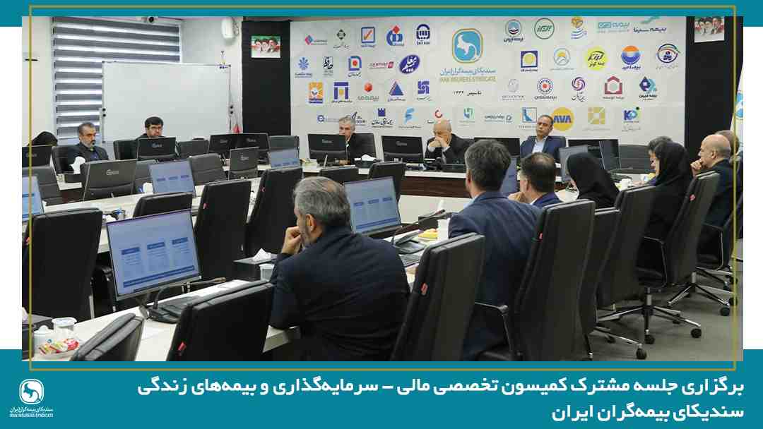 برگزاری جلسه مشترک کمیسون تخصصی مالی &#۸۲۱۱; سرمایه‌گذاری و بیمه‌های زندگی سندیکای بیمه‌گران ایران