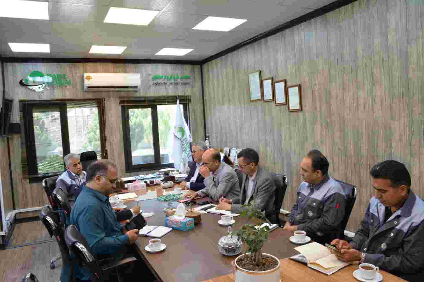برگزاری جلسه هم‌اندیشی مجتمع فروکروم جغتای با دانشگاه حکیم سبزواری