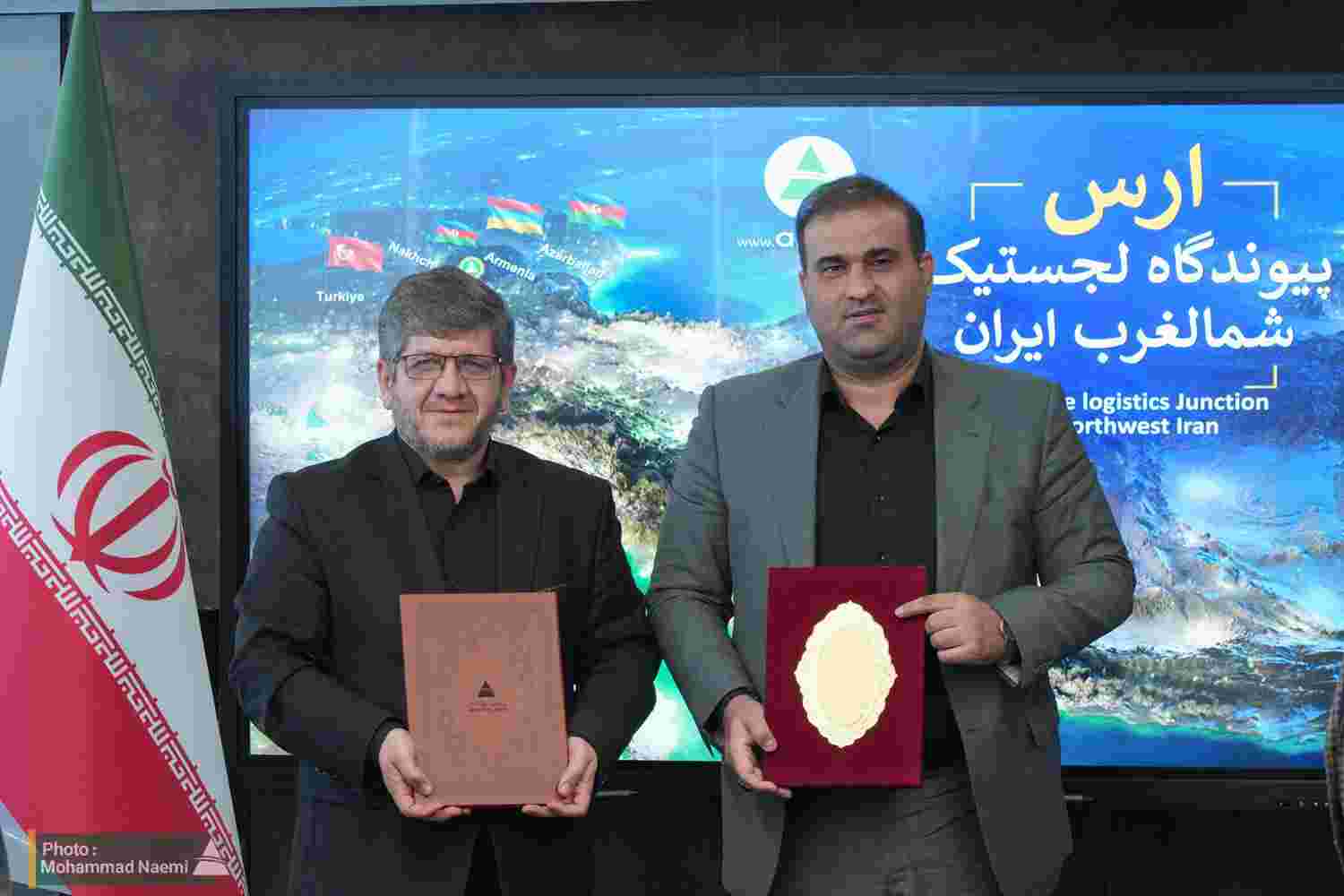 منطقه آزاد ارس و راه‌ آهن کشور برای تبدیل جلفا به هاب ترانزیتی و لجستیکی تفاهم کردند