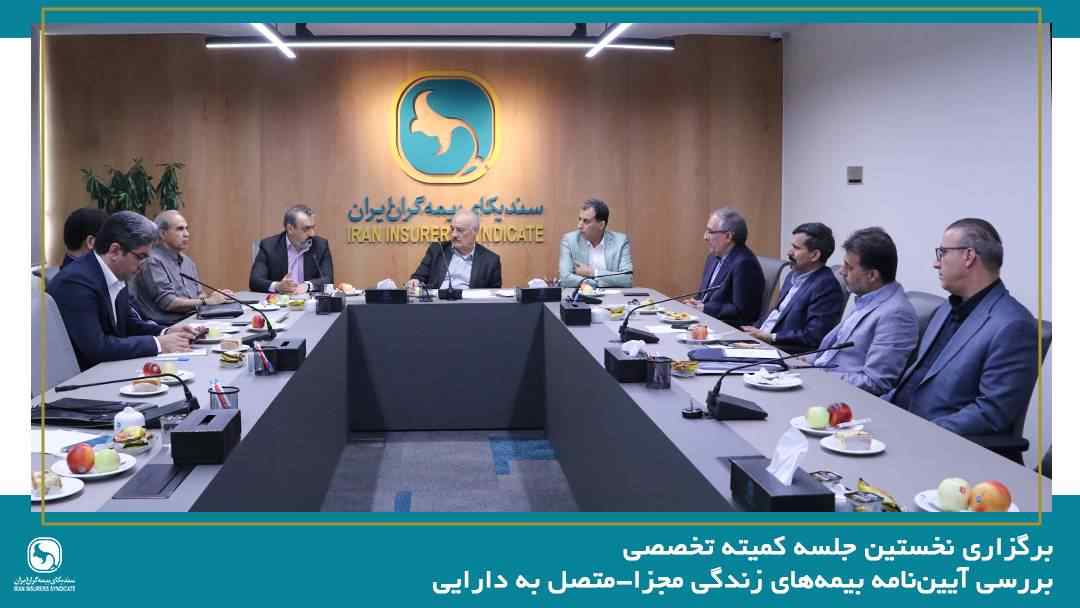 برگزاری نخستین جلسه کمیته تخصصی بررسی آیین‌نامه بیمه‌های زندگی مجزا-متصل به دارایی