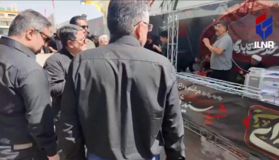 ویدئو/ پذیرایی از عزاداران رهبر شهید در موکب هلدینگ صنایع و معادن غدیر مستقر در قم