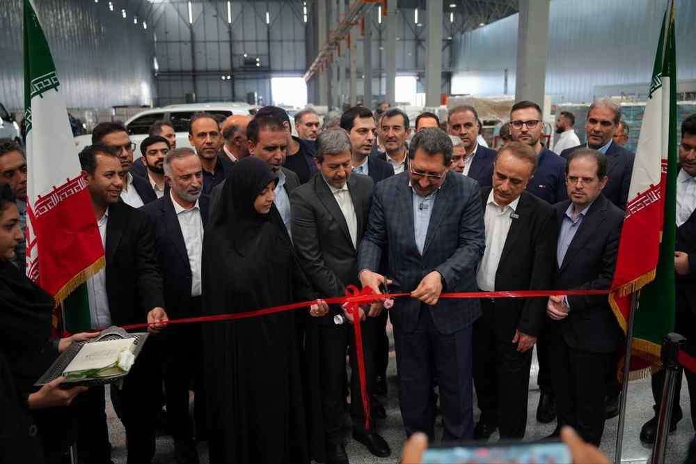 فاز نخست شرکت اصفهان مقدم با حضور وزیر صمت افتتاح شد