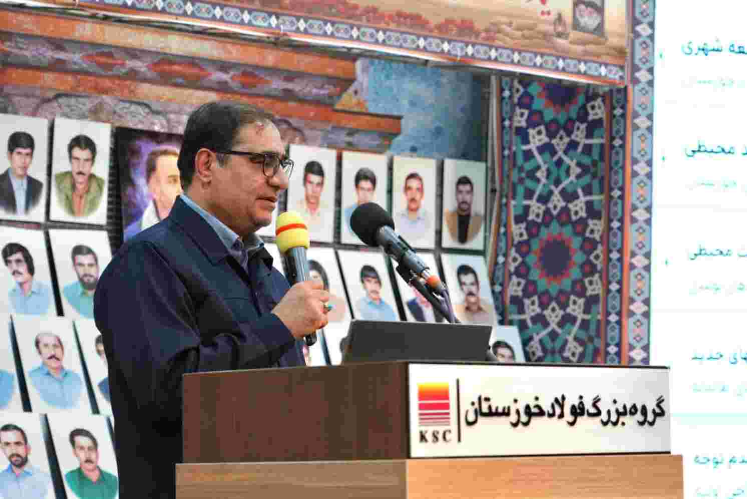 علی‌رغم افزایش تولید، انتشار غبار در فولاد خوزستان کاهش یافت