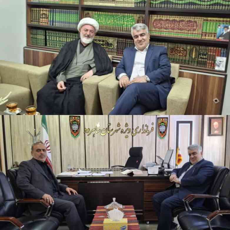 دیدار مدیرعامل فولاد شاهرود با امام جمعه و فرماندار این شهرستان/ تأکید مجید ضیایی بر لزوم هم‌افزایی برای توسعه اقتصادی و صیانت از اشتغال پایدار