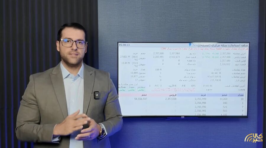 مشارکت نزدیک به ۱۹ هزار نفر در طرح فروش اوراق سکه بانک مرکزی در بورس کالا / جذب ۹.۷ همت نقدینگی